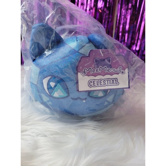 Aphmau Other - Aphmau Meemeows Celestial Sapphire Cat 11inch Full size